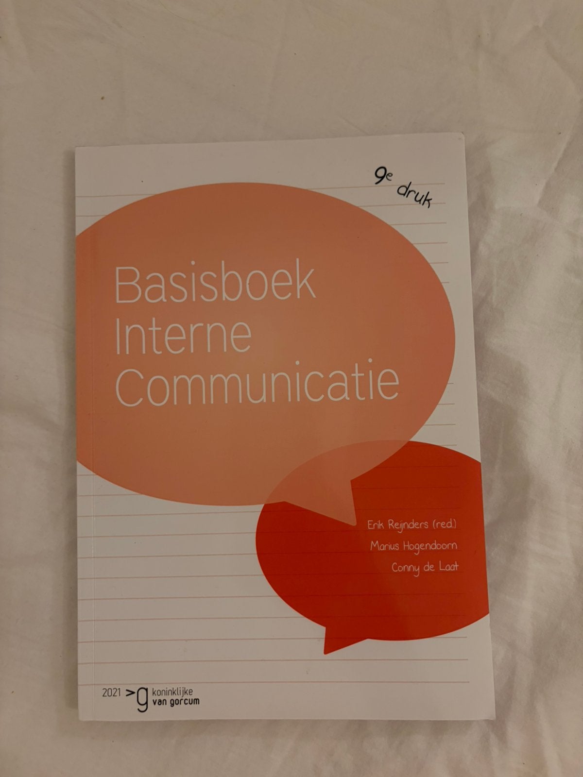 Basisboek Interne Communicatie 9e druk, Ophalen, Beta, Zo goed als nieuw, HBO