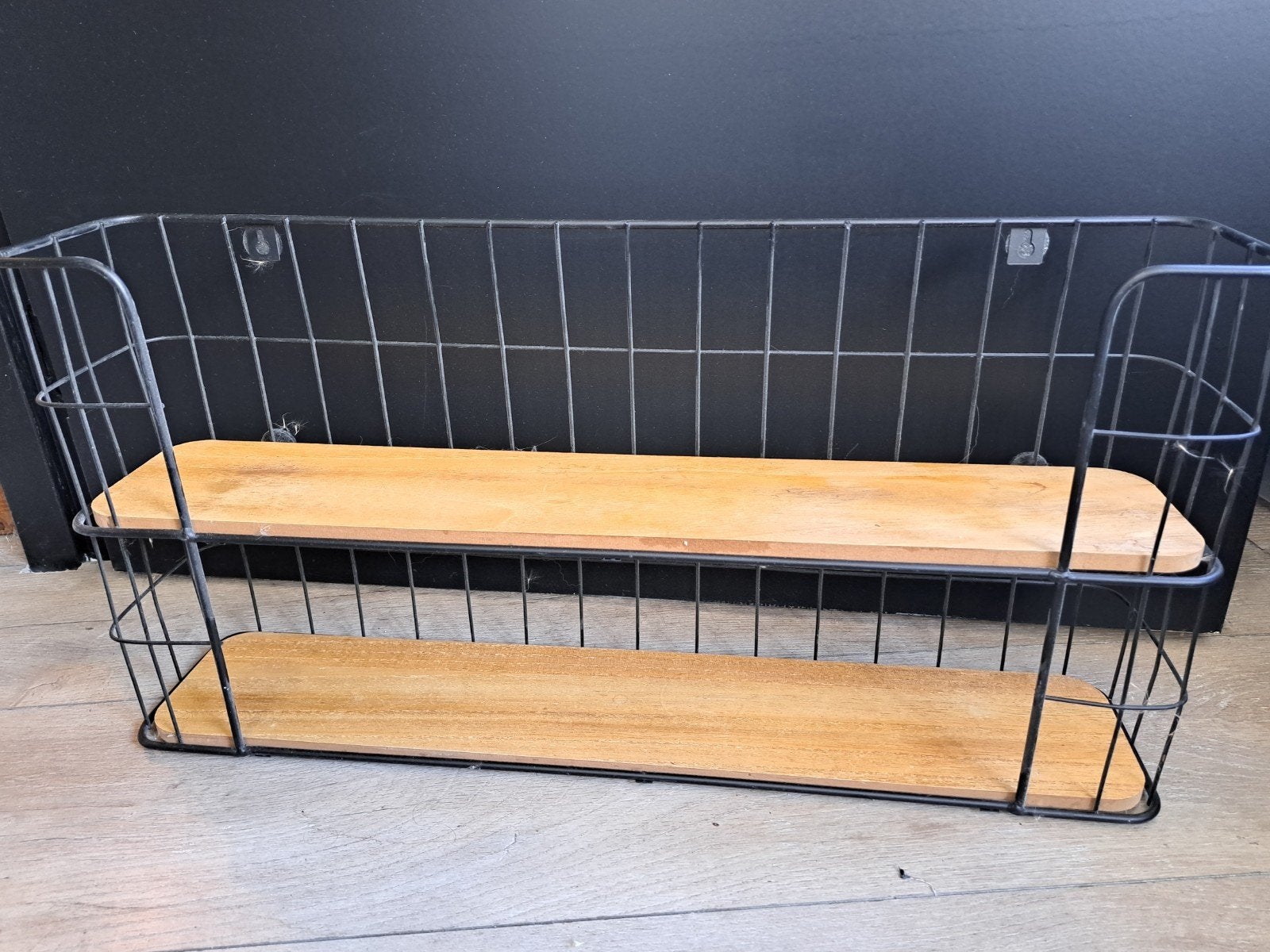 wandrekje hout/metaal, Ophalen of Verzenden, Zo goed als nieuw
