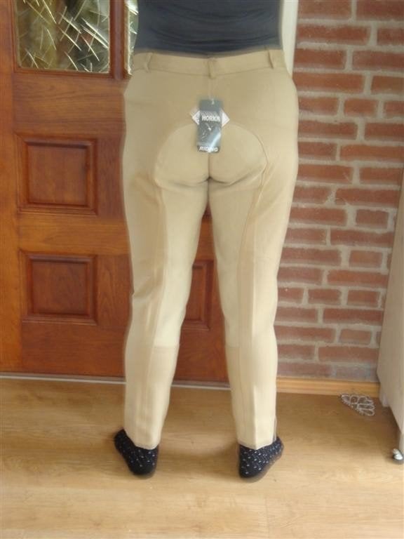 Beige Horka Atlanta XL rijbroek 50 en 52 damesmaat, Nieuw, Beige, Overige maten, Dames