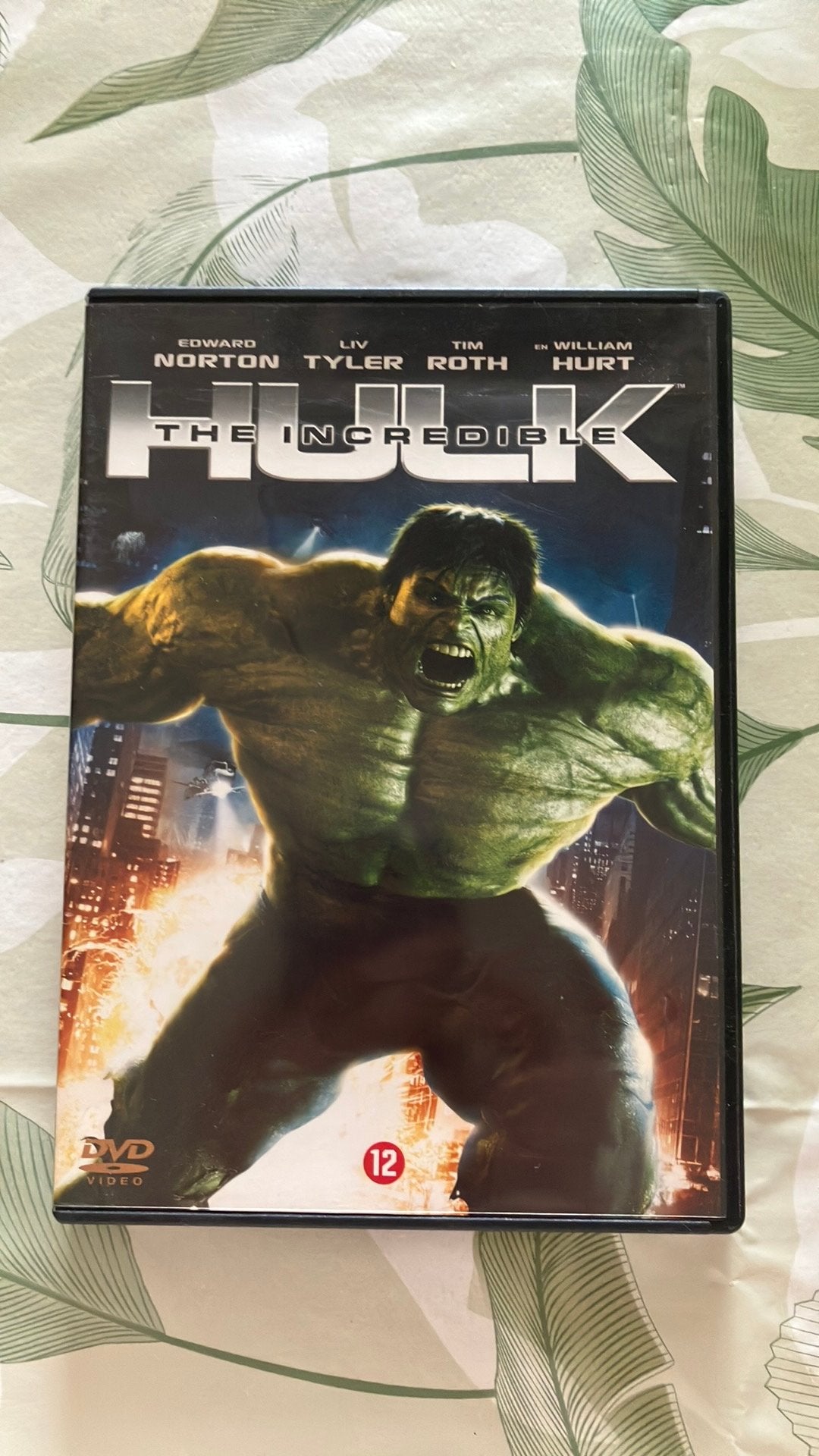 Dvd the incredible Hulk, Ophalen of Verzenden, Zo goed als nieuw