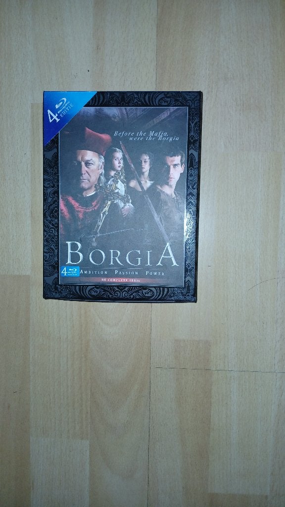BORGIA DE COMPLETE SERIE BLURAY, Ophalen of Verzenden, Zo goed als nieuw