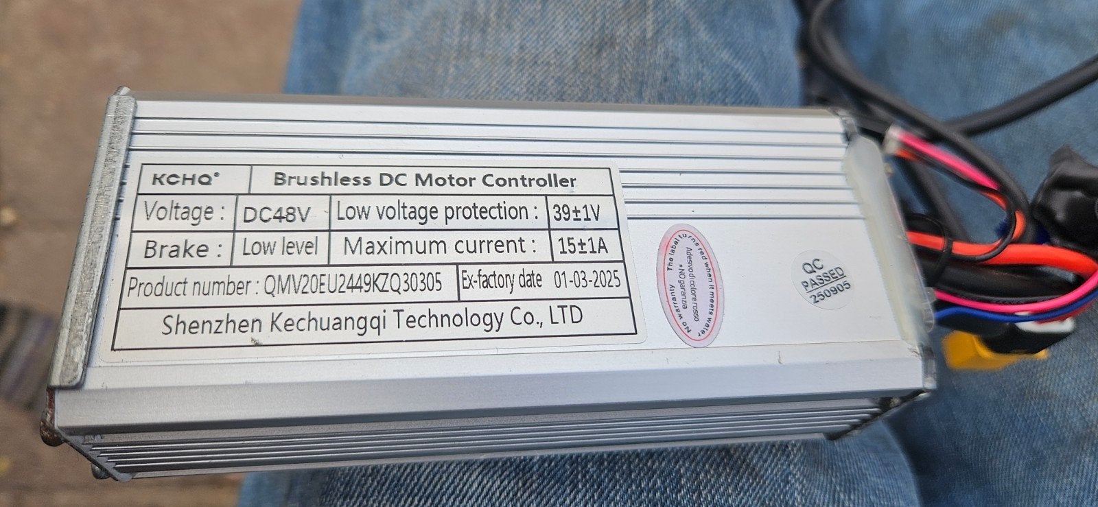 KCHO Borstelloze DC Motor Controller 48V E-bike, Fietsen en Brommers, Fietsonderdelen, Ophalen of Verzenden, Motor