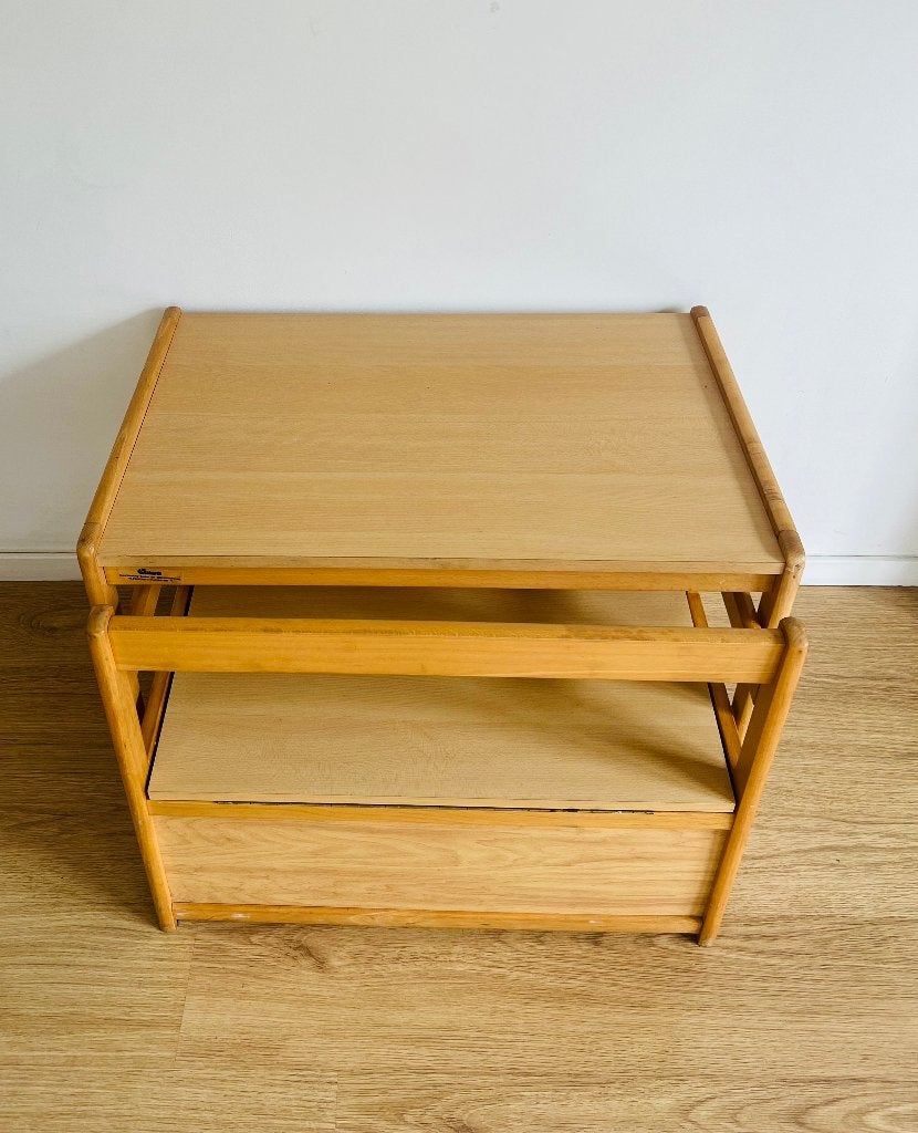 Kinderset tafel met bankje met oplsagruimte, Ophalen, Gebruikt, Tafel(s) en Stoel(en)