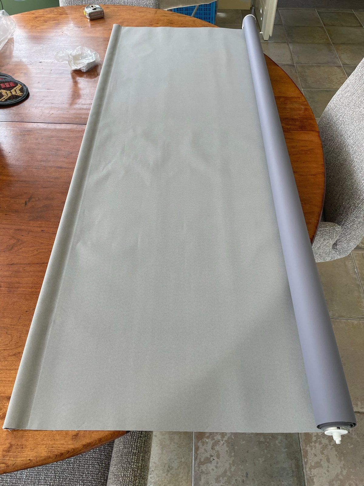 Verduisterend rolgordijn 140,5x190 cm, Ophalen, Verduisterend, Nieuw, Rolgordijn