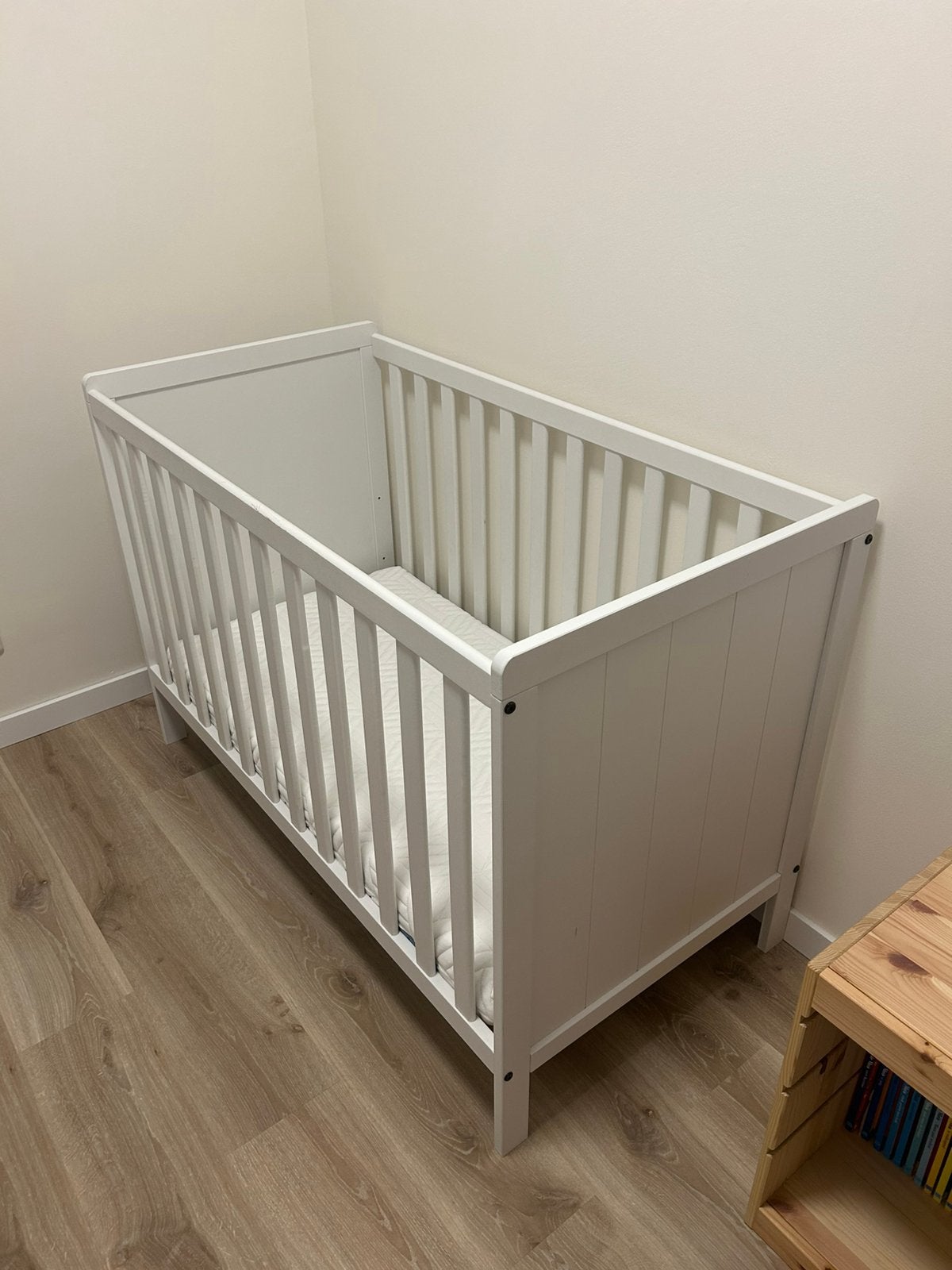 Ledikant 60x120 inclusief matras, Kinderen en Baby's, Babywiegjes en Ledikanten, Ophalen, Gebruikt, Ledikant