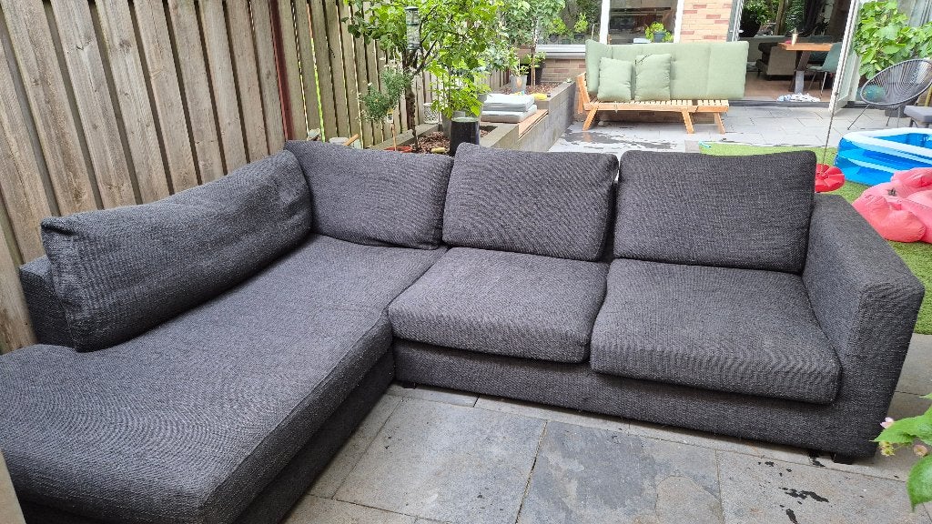 Hoekbank op te halen voor een goed flesje wijn, Ophalen, 250 tot 300 cm, Gebruikt, Hoekbank