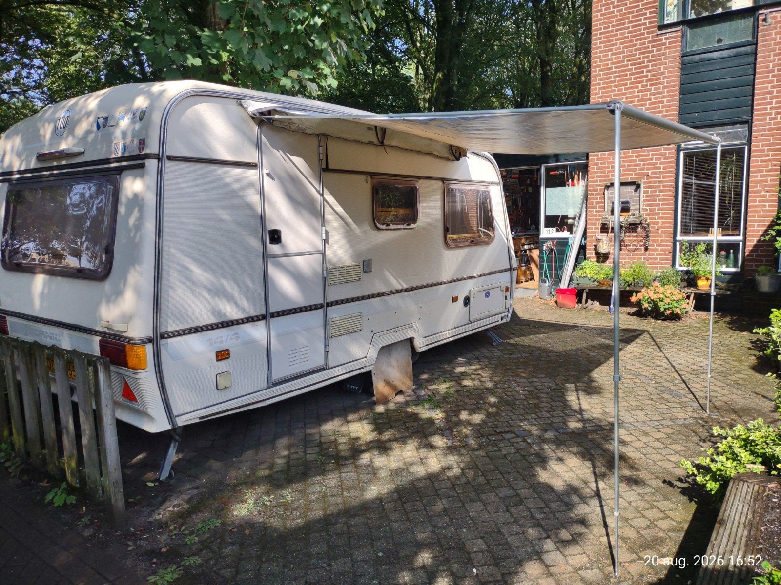 Fiamma Caravanstore Zakluifel 260cm - Gebruikt, Caravans en Kamperen, Ophalen of Verzenden, Gebruikt, PVC, Fiamma