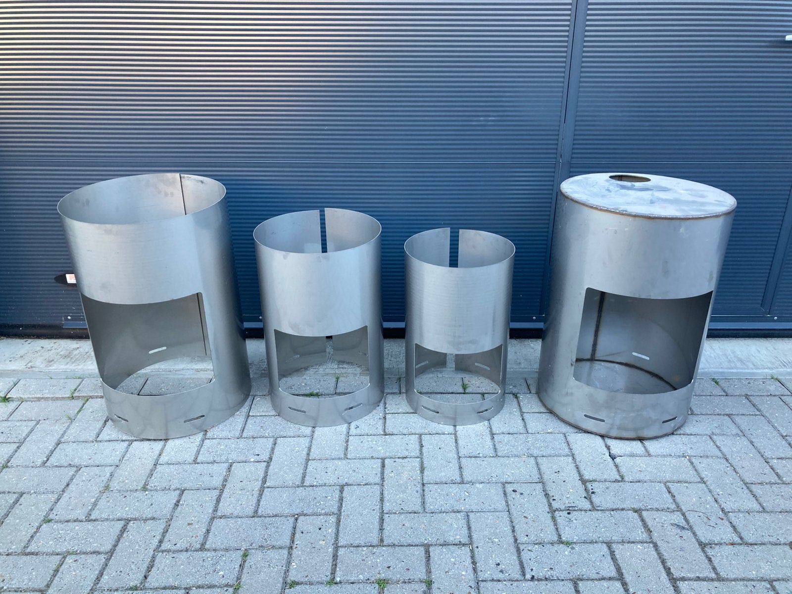 RVS Tuinhaard buitenhaard terrashaard rvs lassen, Ophalen, Zo goed als nieuw