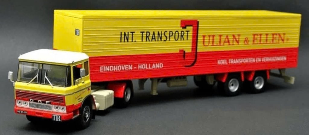 DAF 2600 1962 International Transport aanhangers IXO 1/43, Verzenden, Nieuw, Bus of Vrachtwagen, Overige merken