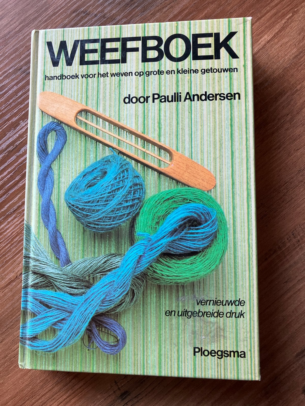 Weefboek: Handboek voor weven op grote en kleine getouwen, Ophalen of Verzenden, Gelezen, Overige onderwerpen