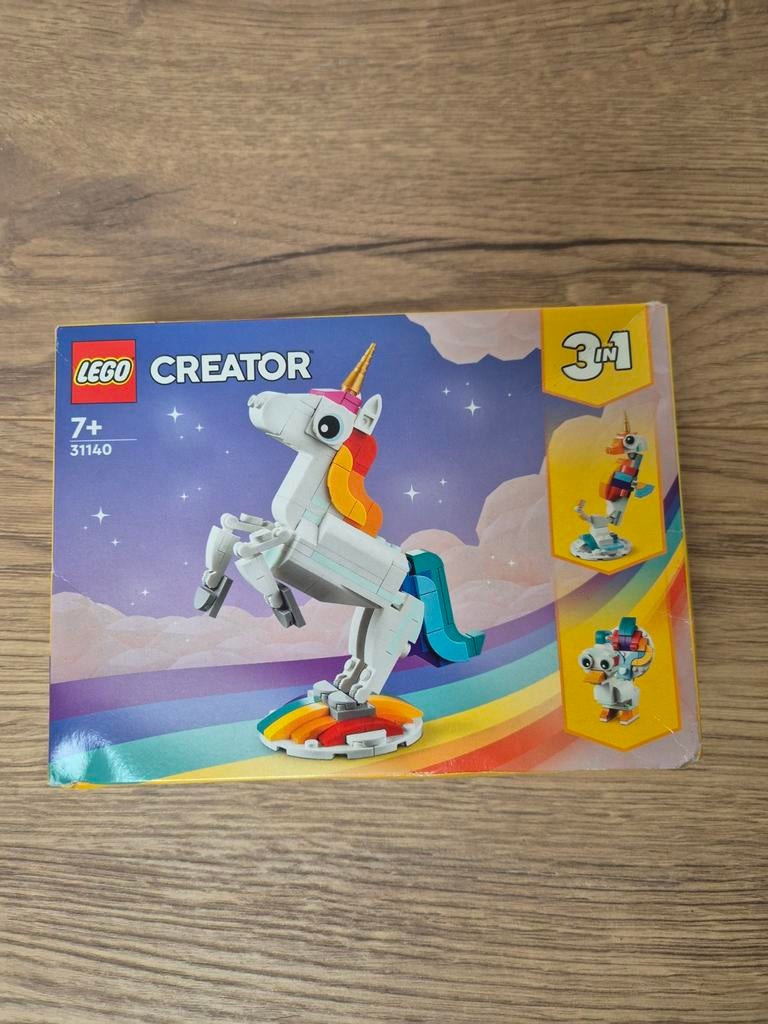 Lego creator unicorn., Ophalen of Verzenden, Nieuw, Complete set, Lego