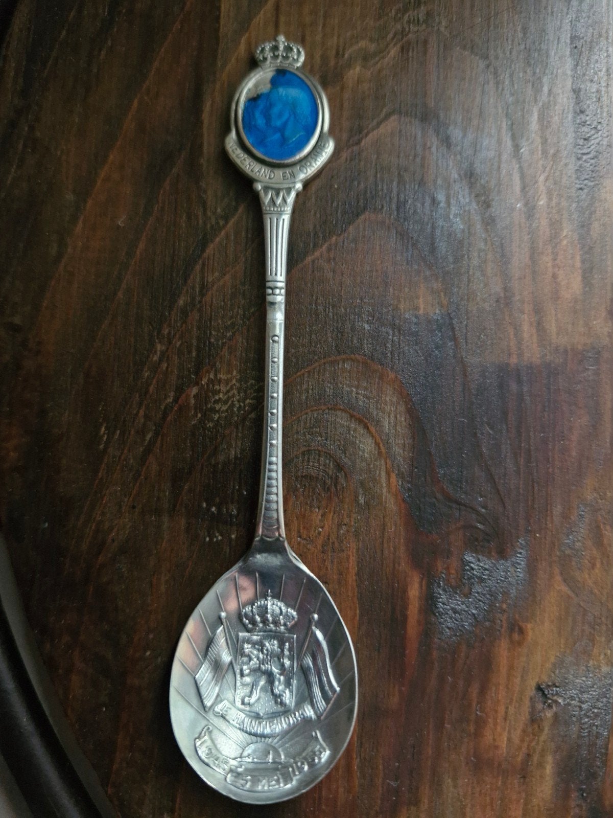 Zilveren herdenkingslepel 1945-1970, Antiek en Kunst, Ophalen