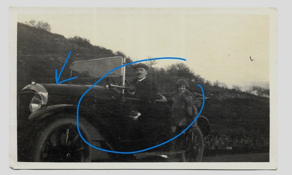 Peugeot foto oldtimer auto, Verzenden, Foto, Zo goed als nieuw, Voor 1940