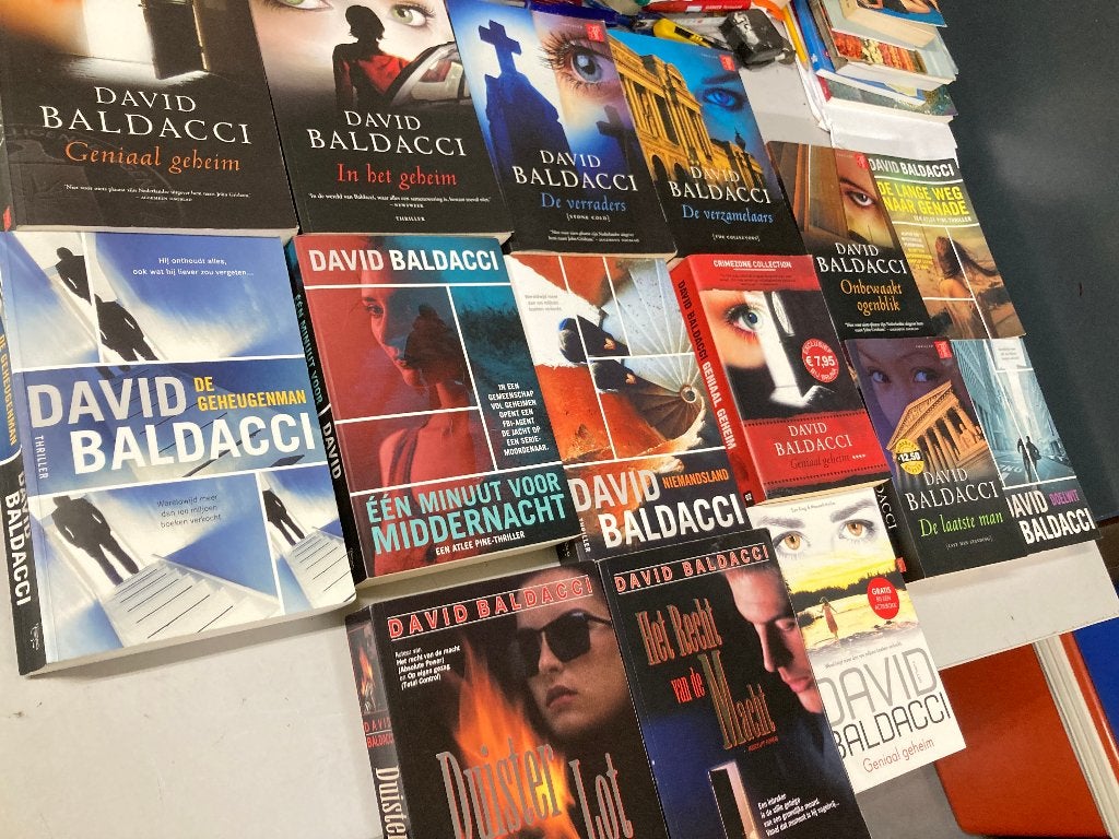 T.K. nog 26 Boeken David Baldacci Zie actuele lijst, Ophalen of Verzenden, Gelezen, David Baldacci, Wereld overig