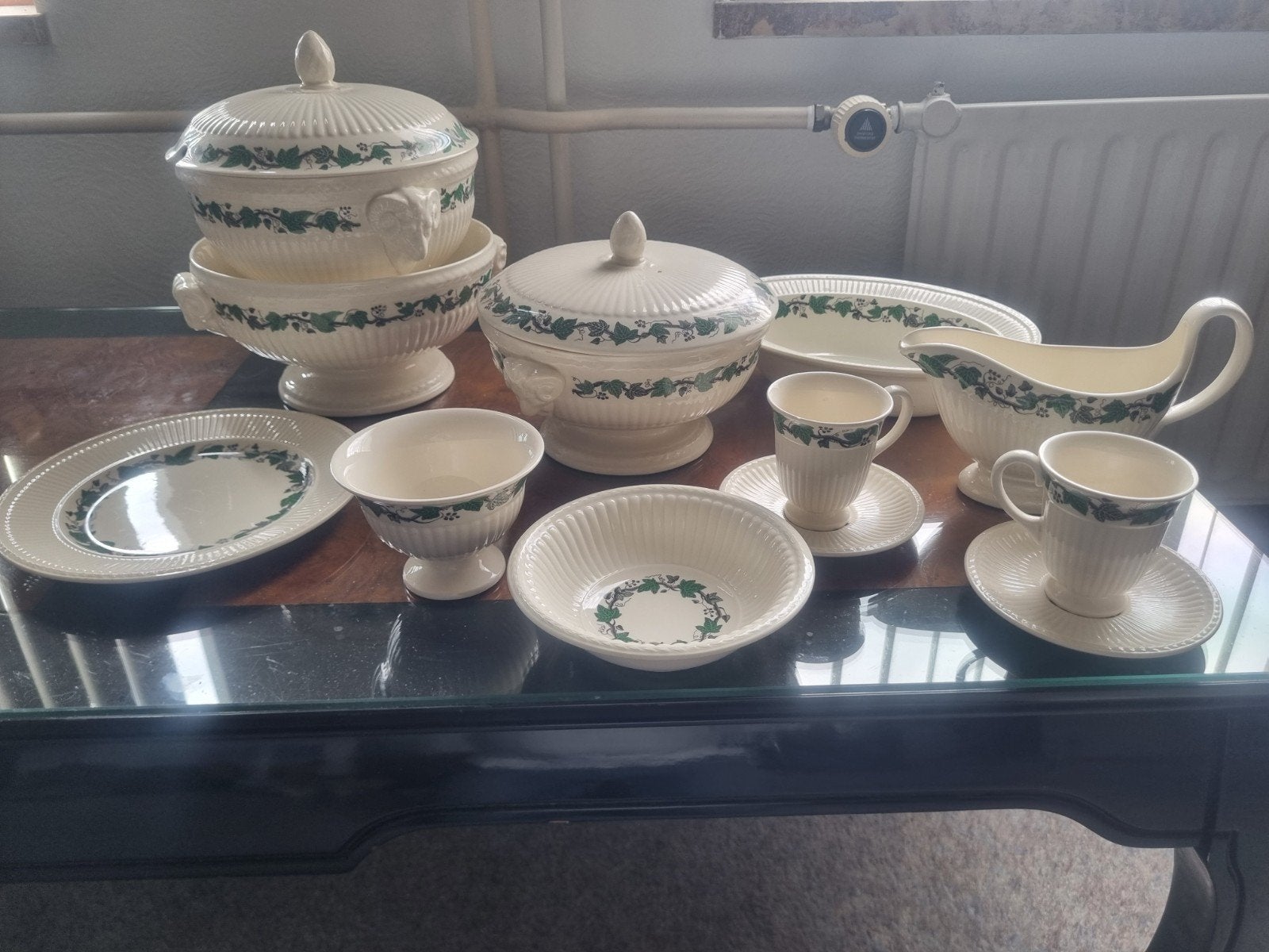 wedgwood service, Ophalen