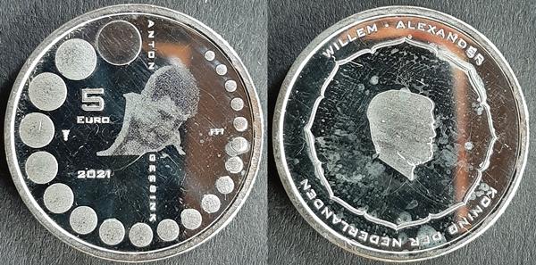 5 euro 2021 Anton Geesink, Verzenden, Koningin Beatrix, Euro's