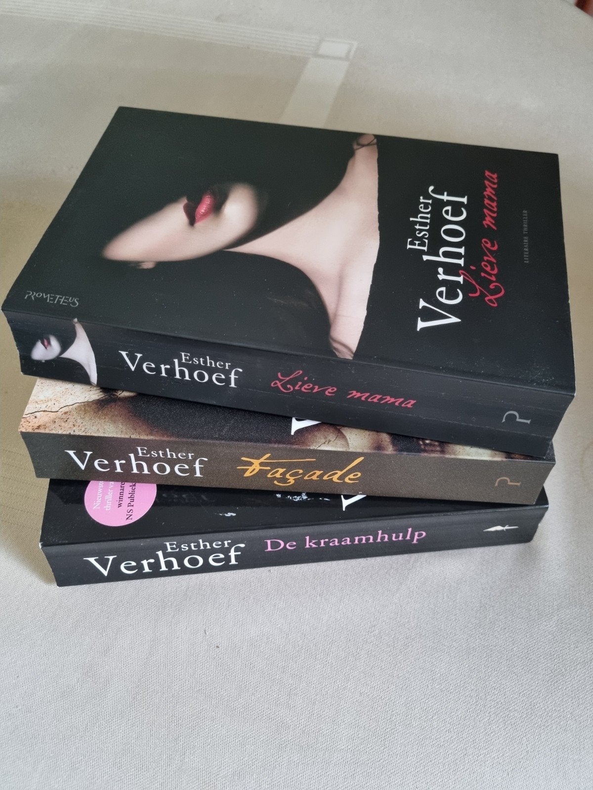 Drie spannende boeken van Esther Verhoef, Boeken, Ophalen of Verzenden, Gelezen, Esther Verhoef