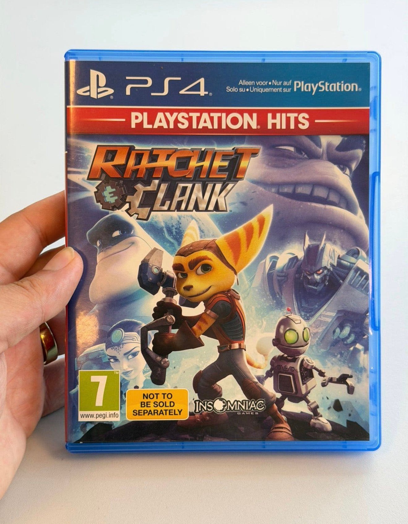 Ratchet & Clank PS4 / PS5 – Als nieuw Compleet + handleiding, Spelcomputers en Games, Avontuur en Actie, P, P, Ophalen of Verzenden