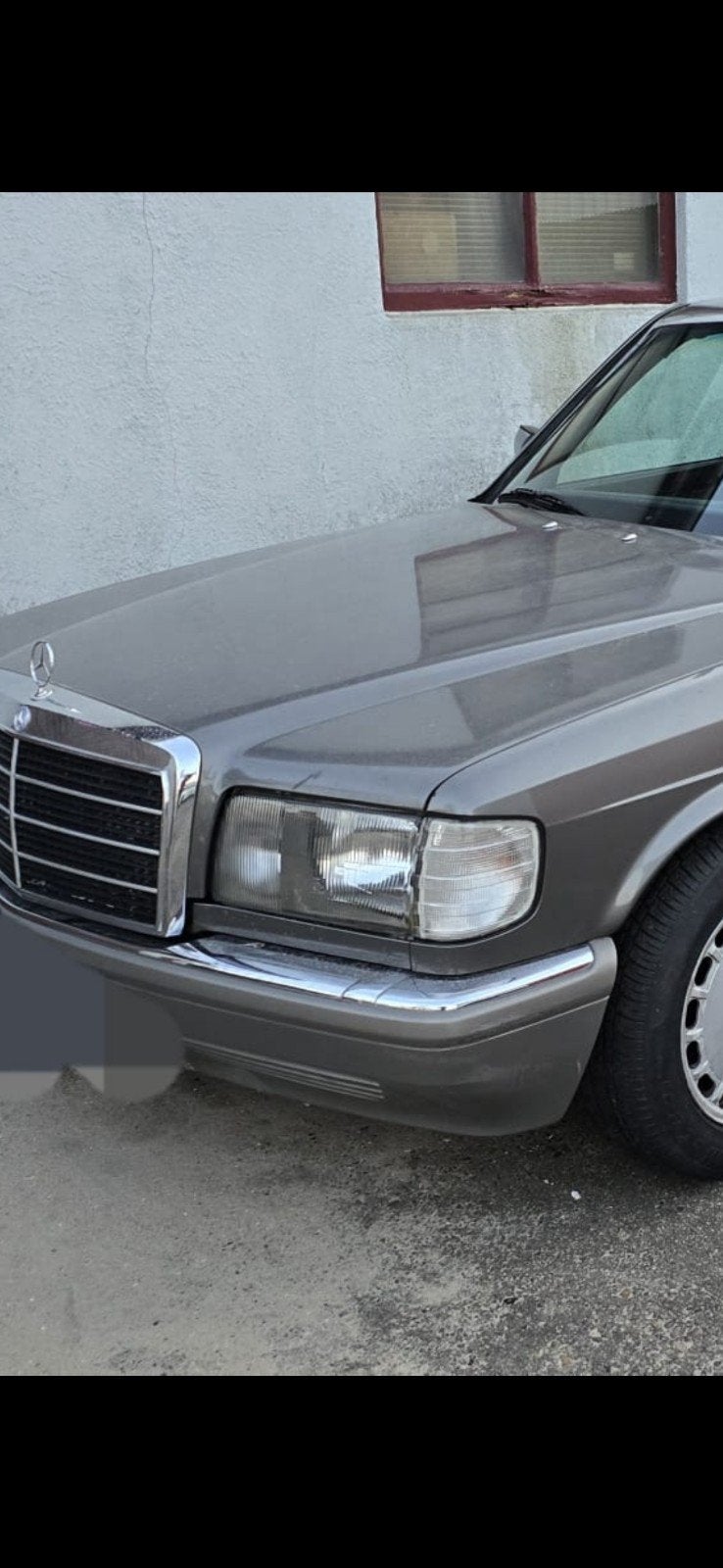 Te koop gevraagd motorkap in deze kleur van Mercedes 126 typ, Auto-onderdelen, Ophalen of Verzenden