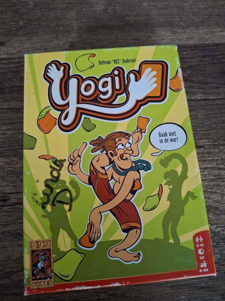 Yogi: Het hilarische spel dat je in de knoop legt!, Vijf spelers of meer, Ophalen of Verzenden, Zo goed als nieuw, 999 Games