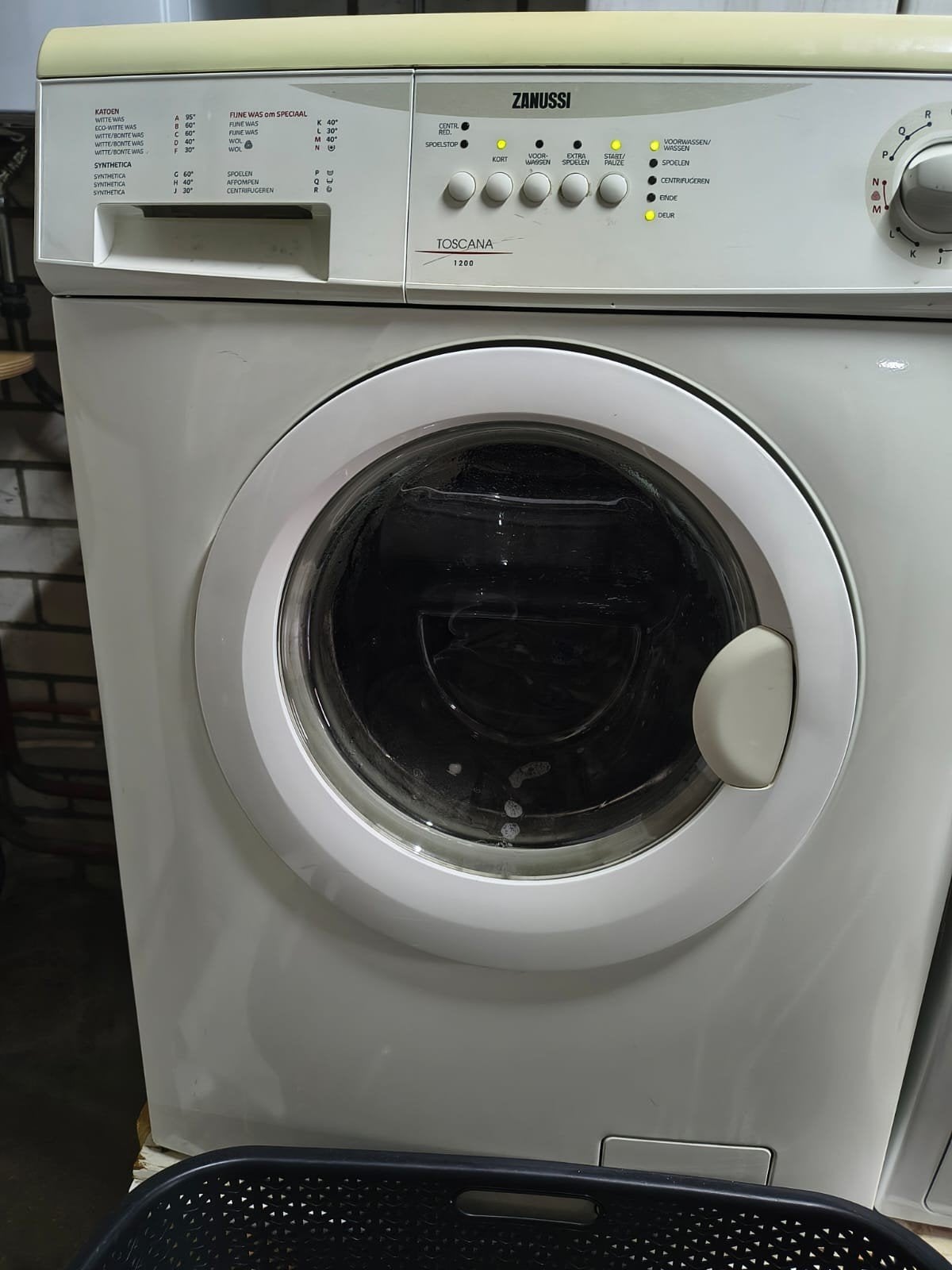 zanussi toscana 1200, Witgoed en Apparatuur, Ophalen, Gebruikt, 1200 tot 1600 toeren, 85 tot 90 cm