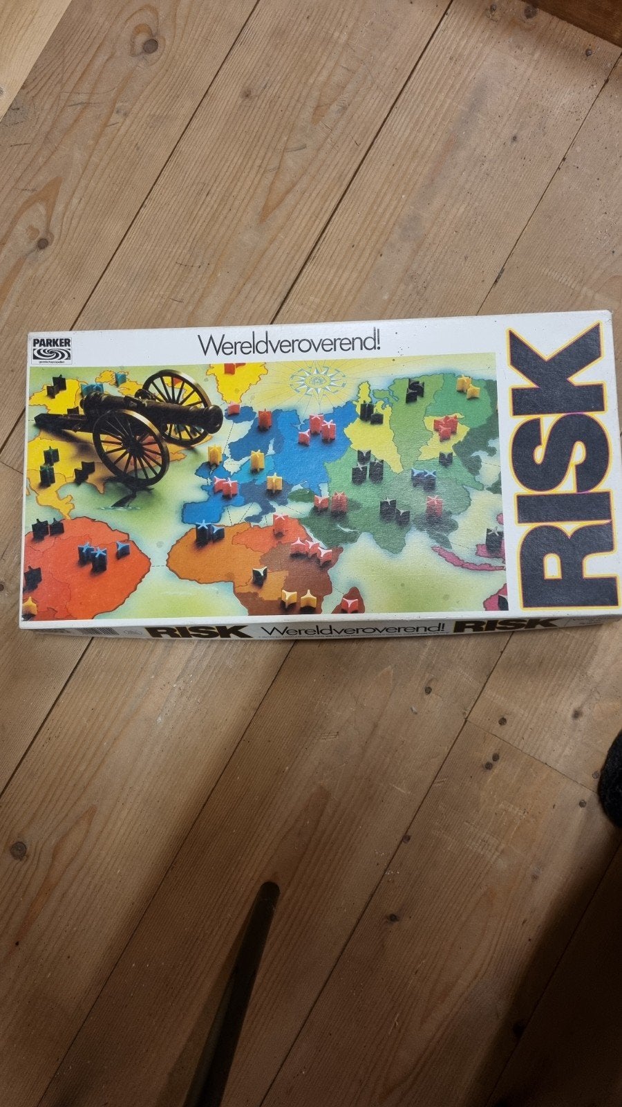 Risk Wereldveroverend! Bordspel - Klassieke Strategie, Een of twee spelers, Ophalen of Verzenden, Gebruikt, Parker