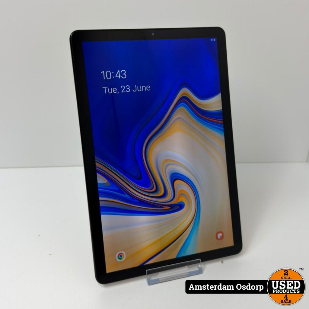 Samsung Galaxy Tab S4 64Gb Wifi + Sim zwart | Nette staat, Computers en Software, Android Tablets, Samsung, Gebruikt, Support@Samsung.com