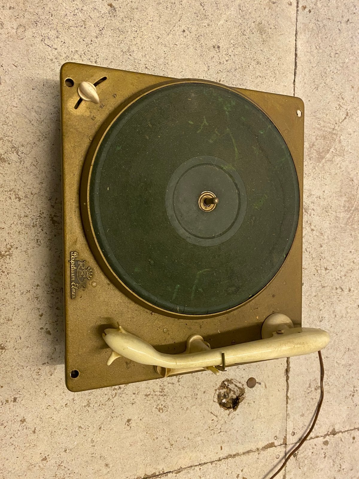 Perpetuum ebner Rex pick up / inbouw platenspeler, Ophalen of Verzenden