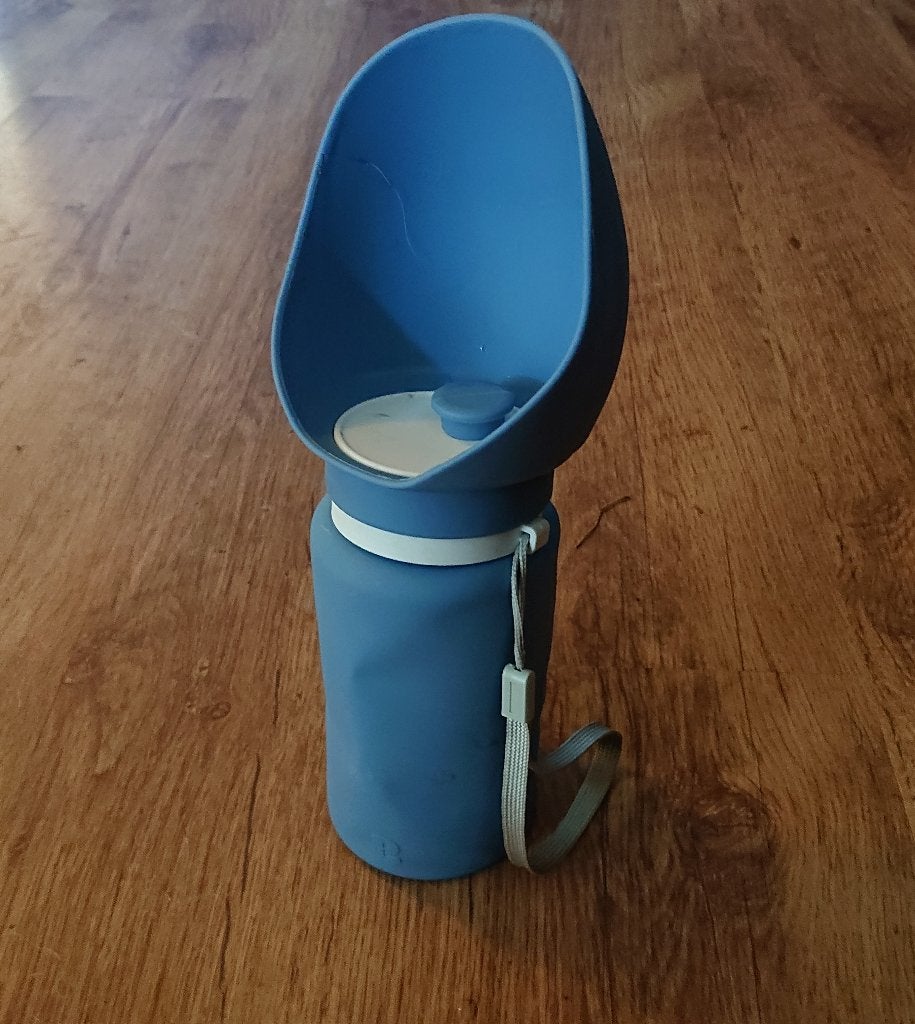 silicone waterfles 0.5L met drink tuit/bak, Dieren en Toebehoren, Hondenvoerbakken en Drinkbakken, Verzenden, Anti-schrok, Nieuw