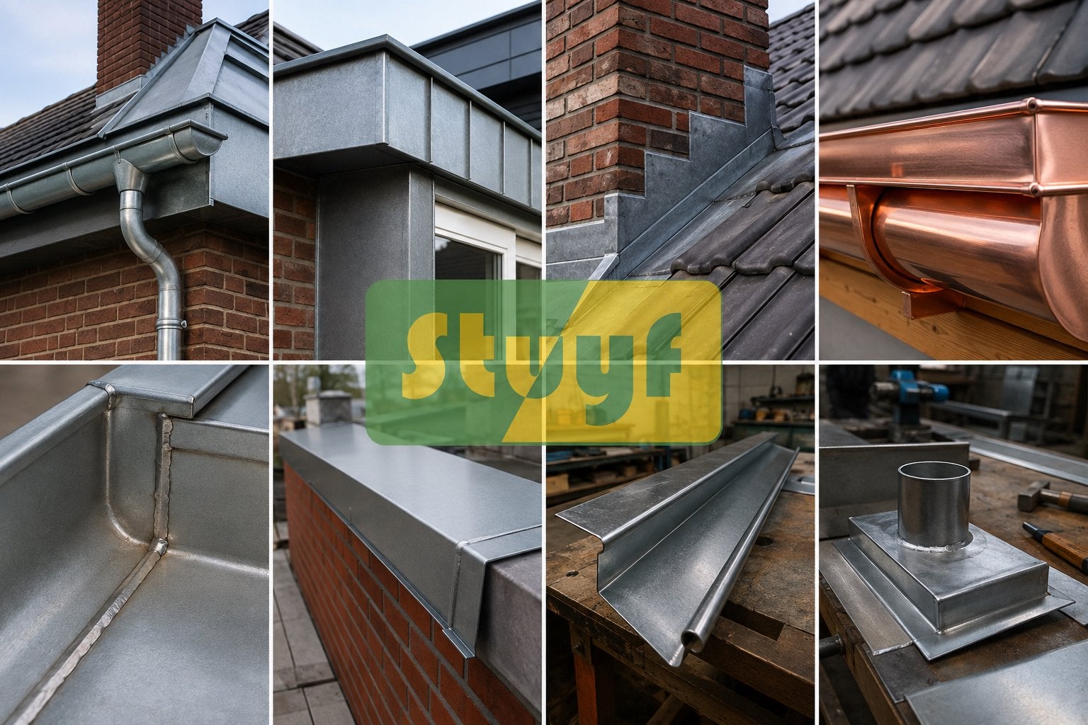 ZINK, LOOD & KOPER MAATWERK – DAKGOTEN, DAKLIJSTEN & MEER, Ophalen, Overige kleuren, Overige typen, Nieuw