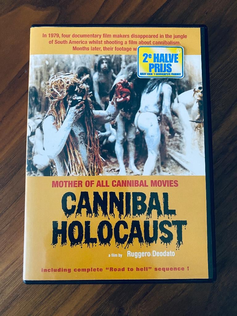 DVD: Cannibal Holocaust (Uncut Version), Cd's en Dvd's, Dvd's | Horror, Vanaf 16 jaar, Ophalen of Verzenden, Gebruikt, Gore