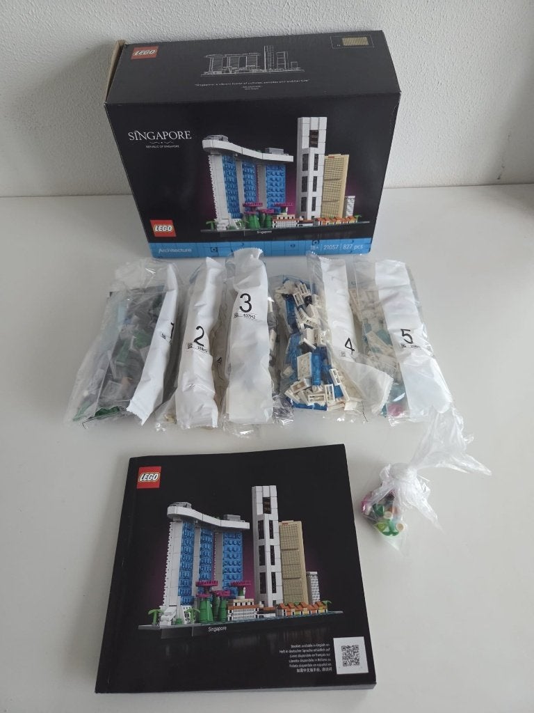 21057 Singapore LEGO Architecture, Kinderen en Baby's, Lego, Architecture, Ophalen of Verzenden, Zo goed als nieuw