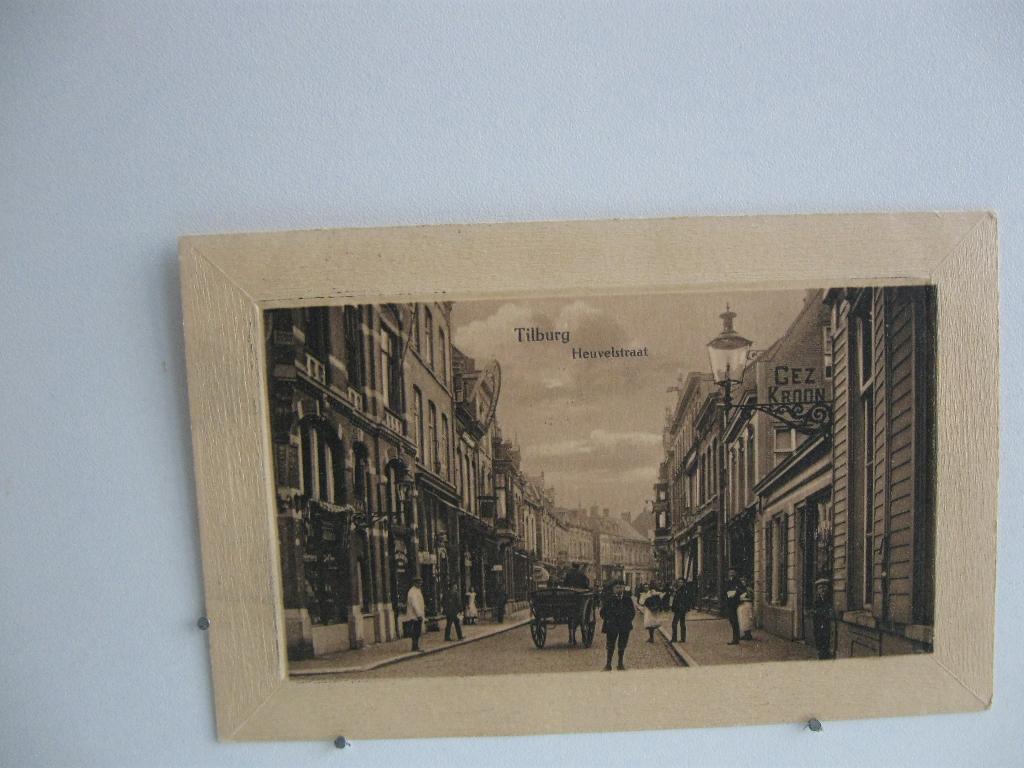 9850 Tilburg, Heuvelstraat met boer-paard-wagen, Verzenden, Voor 1920, Noord-Brabant