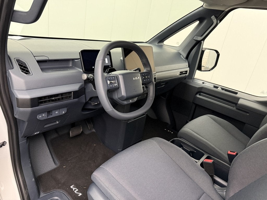 Kia PV5 Cargo 71.2KWH Long Range Business ( 416Km WLTP ) | 7, Auto's, Stof, Kia, Wit, Elektrisch