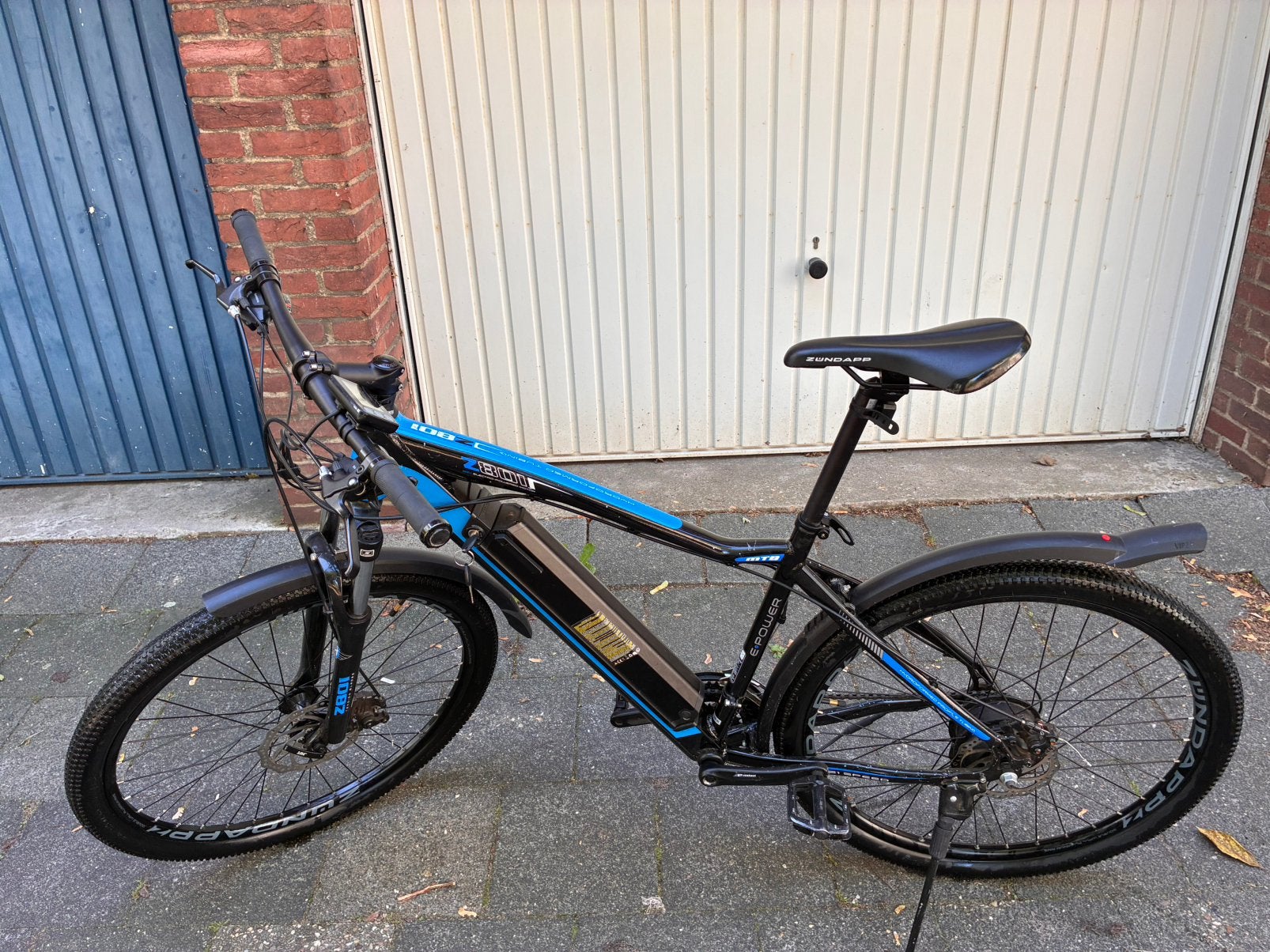 Elecktrische mountainbike Zundapp Z801, Fietsen en Brommers, Gebruikt, Hardtail, Heren, 45 tot 49 cm