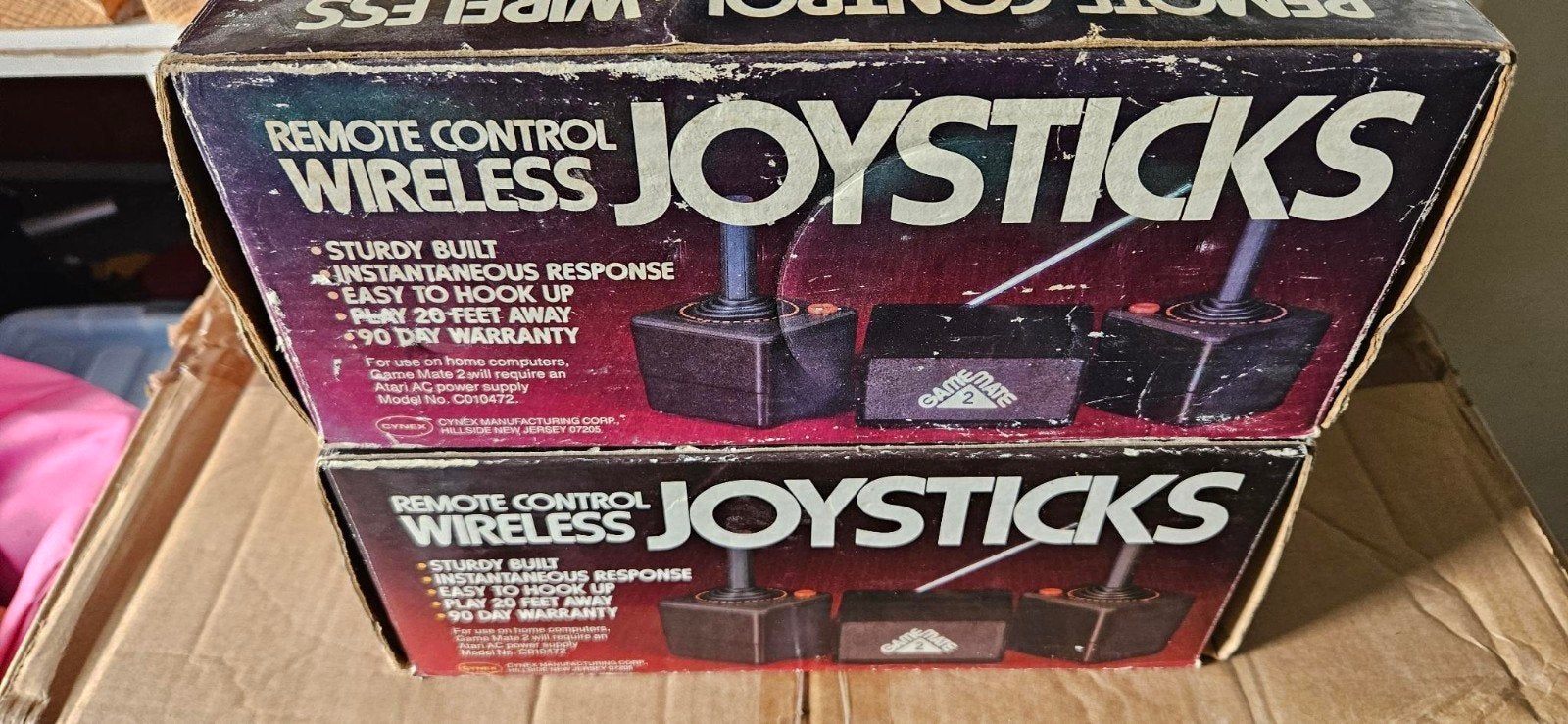 Atari Joystick, Spelcomputers en Games, Spelcomputers | Atari, Ophalen, Met 2 controllers, Atari 2600