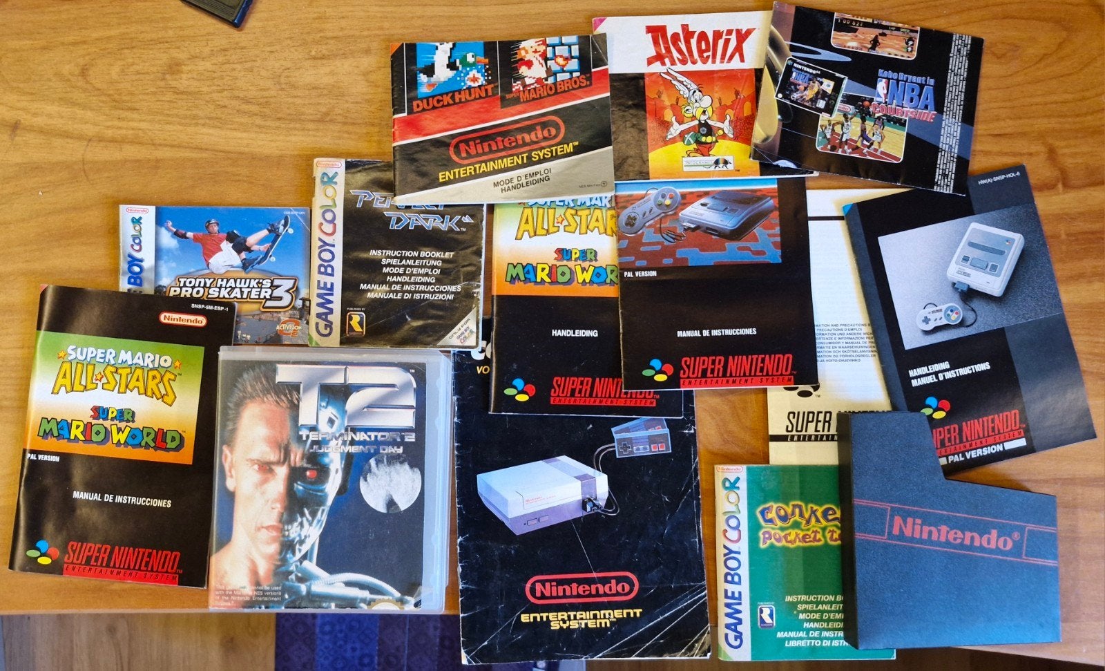 Nintendo handleidingen, Ophalen of Verzenden