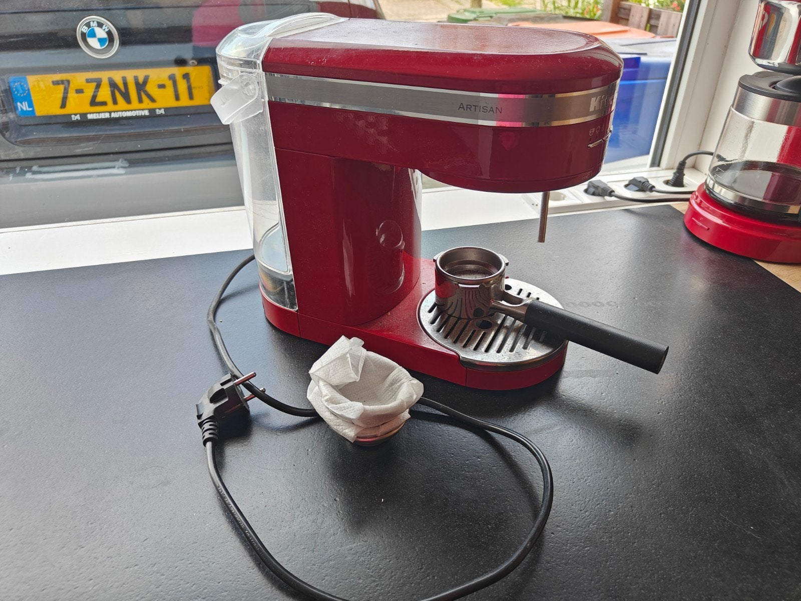 KitchenAid Artisan Espresso Apparaat - Waterpomp defect, Espresso apparaat, Gemalen koffie, Ophalen of Verzenden, Niet werkend