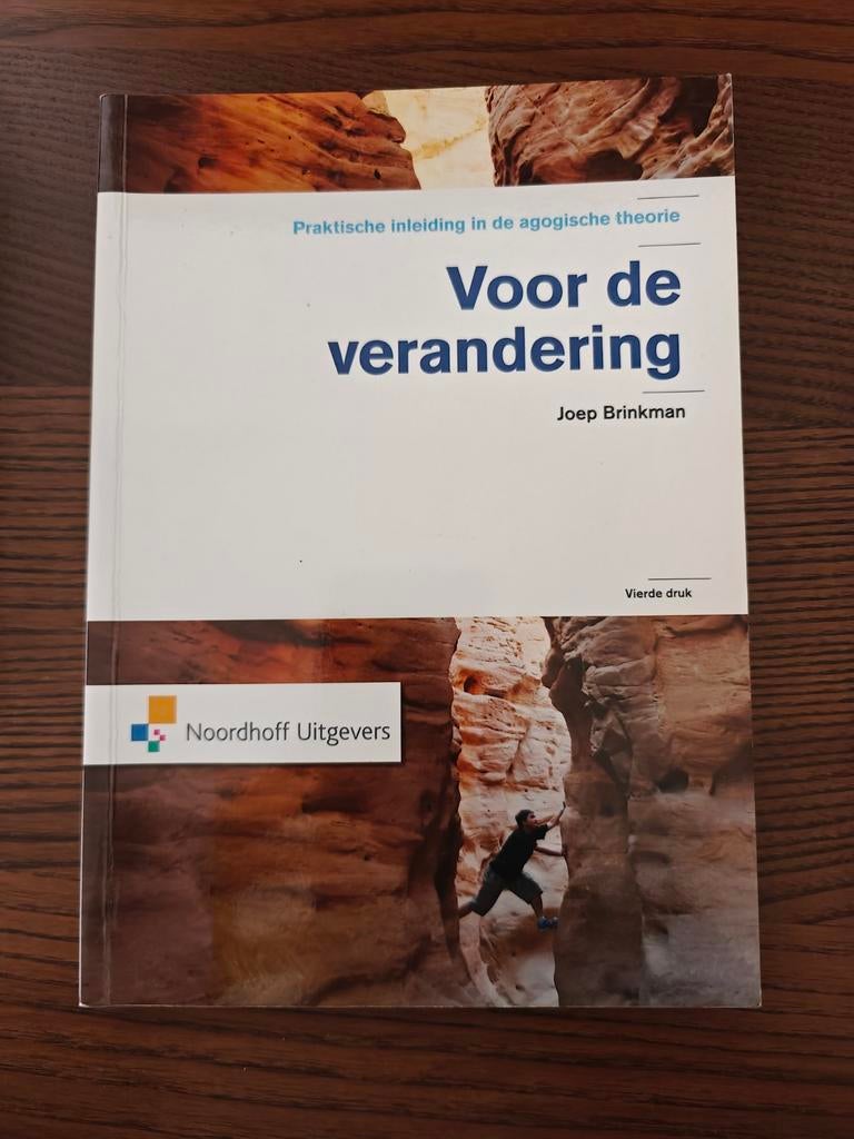 Voor de Verandering - Joep Brinkman, Boeken, Joep Brinkman, Zo goed als nieuw, Gamma, HBO