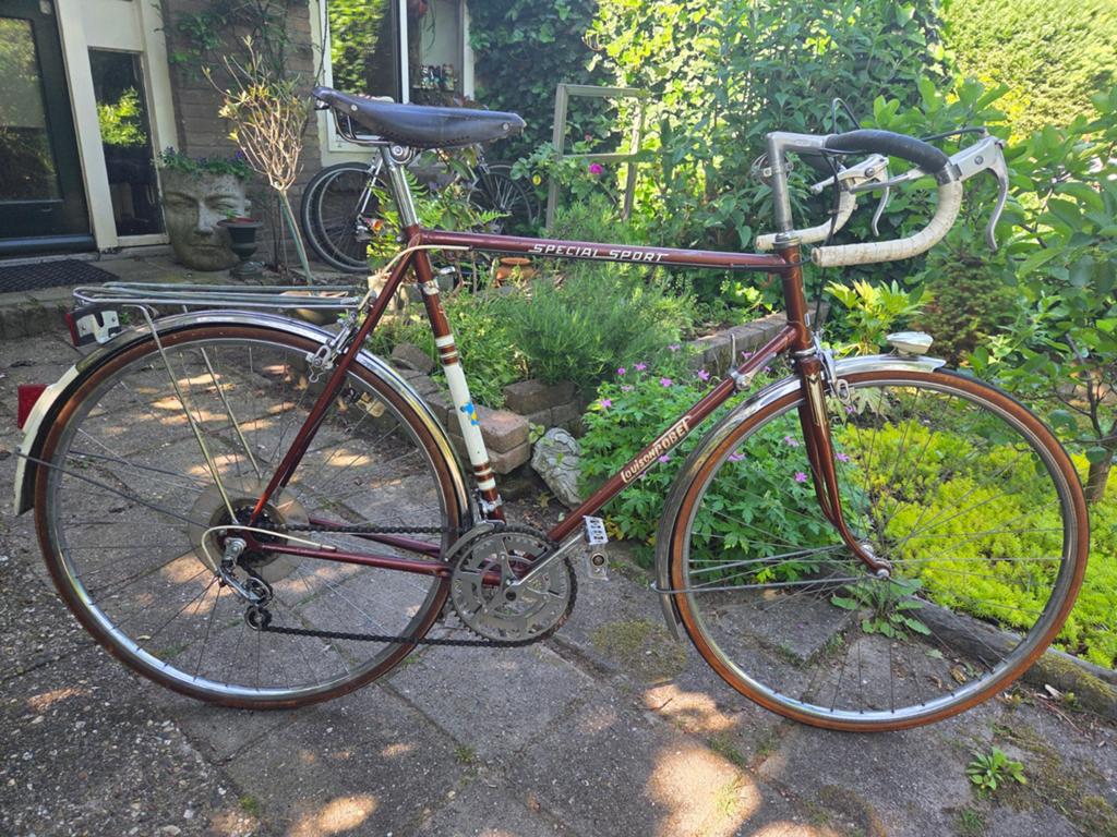 Louison Bobet klassieke tourfiets racefiets, Ophalen, Jaren '60 of nieuwer, Velgrem, Louison bobet