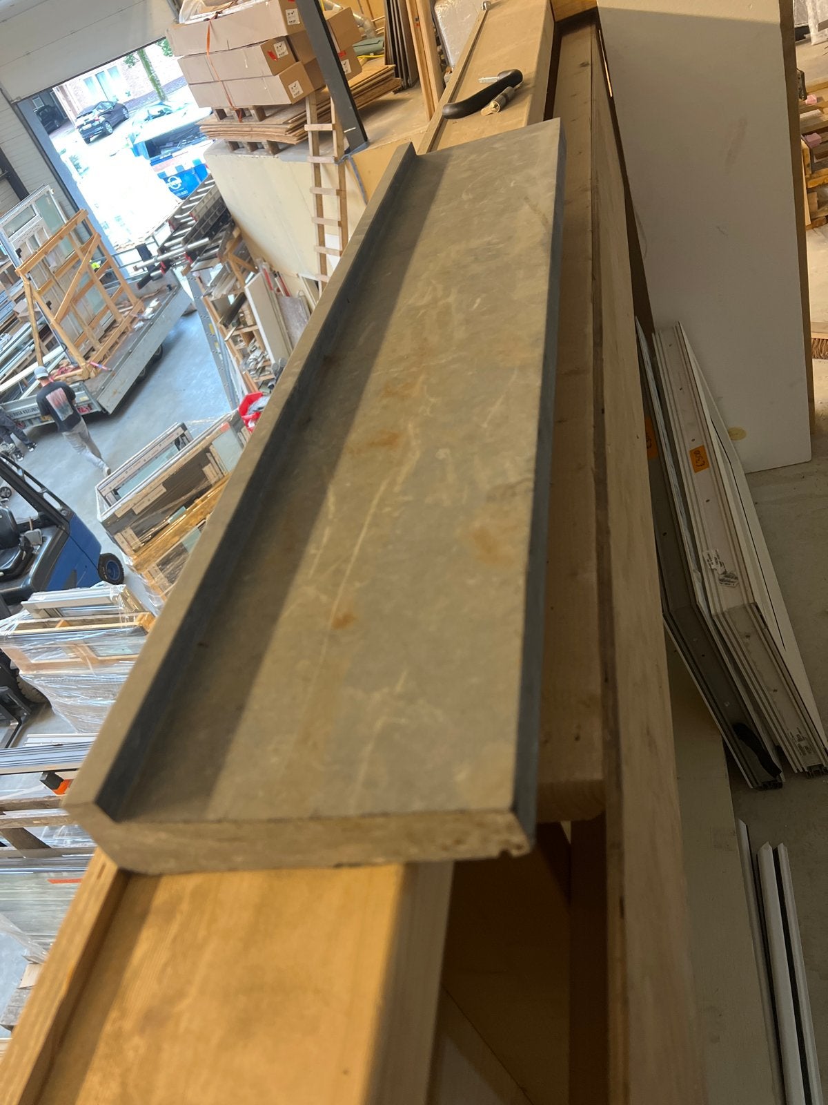 Betonnen dorpel/raamdorpel - 97 cm lang, Ophalen, Nieuw