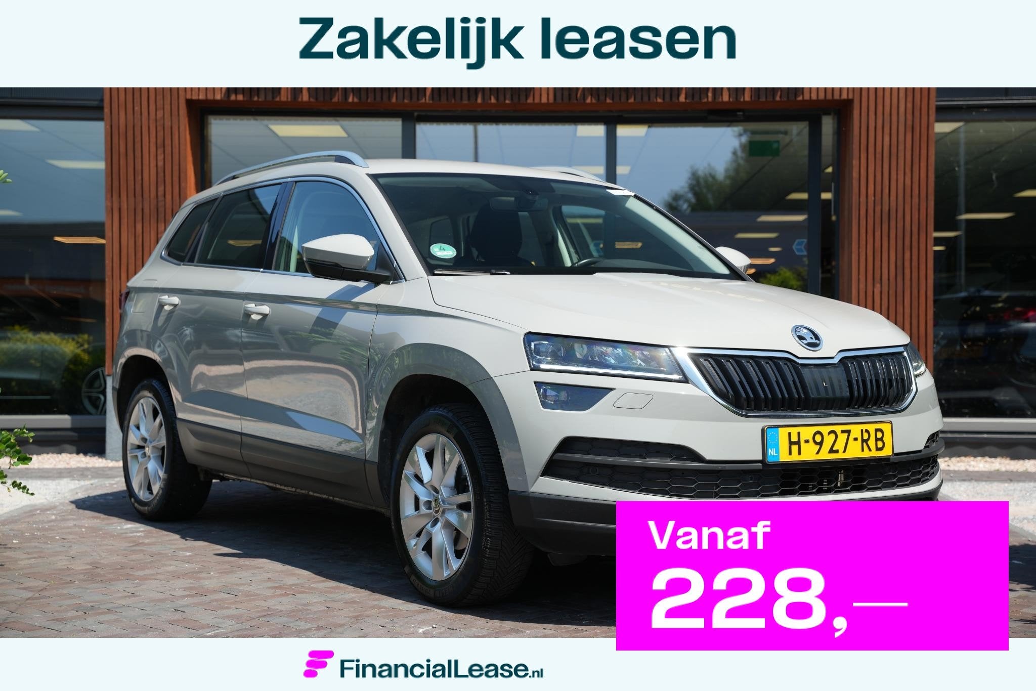 Skoda Karoq 1.0 TSI Business Edition, Voorwielaandrijving, Stof, Gebruikt, 116 pk