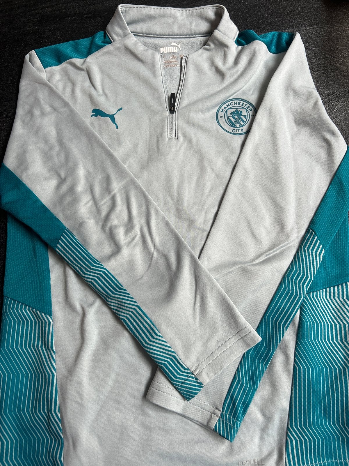 Manchester City Trainingspak (maat 152) puma, Ophalen of Verzenden, Gebruikt, Jongen
