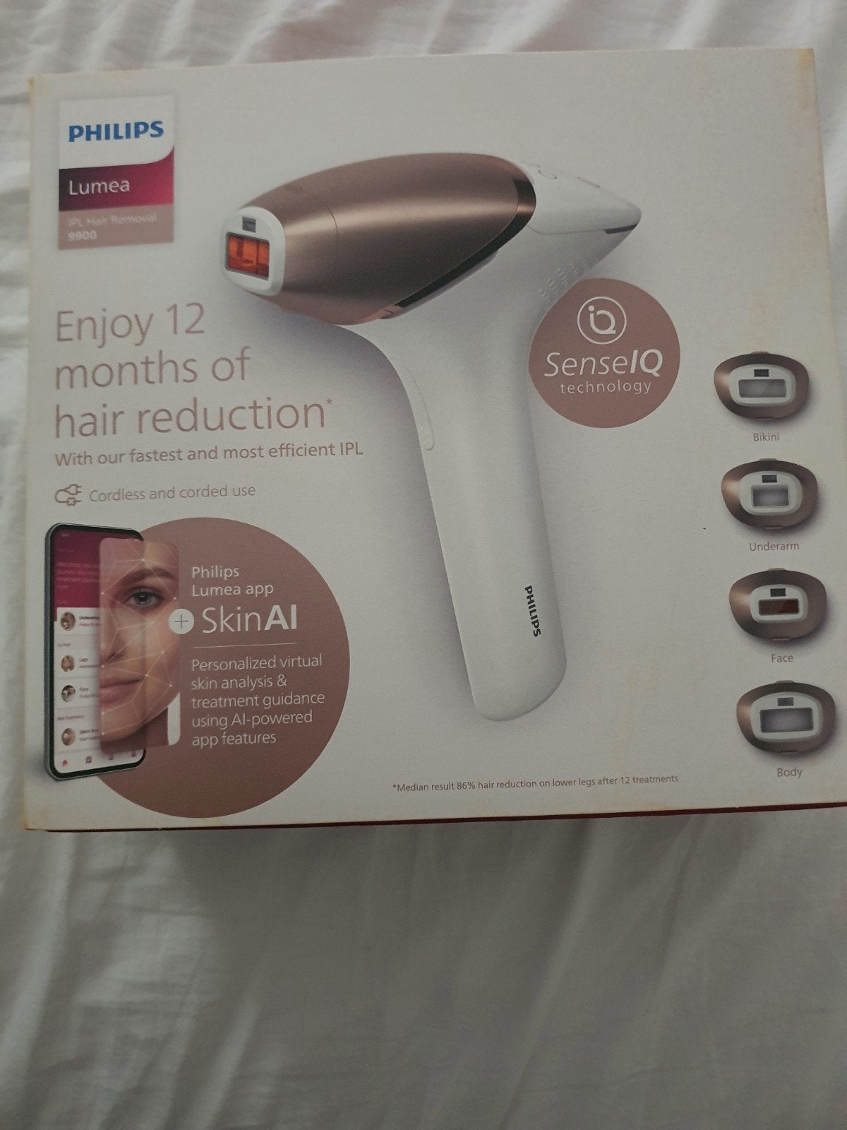 Philips Lumea IPL 9900 serie, Ophalen of Verzenden, Nieuw, Scheren en Epileren