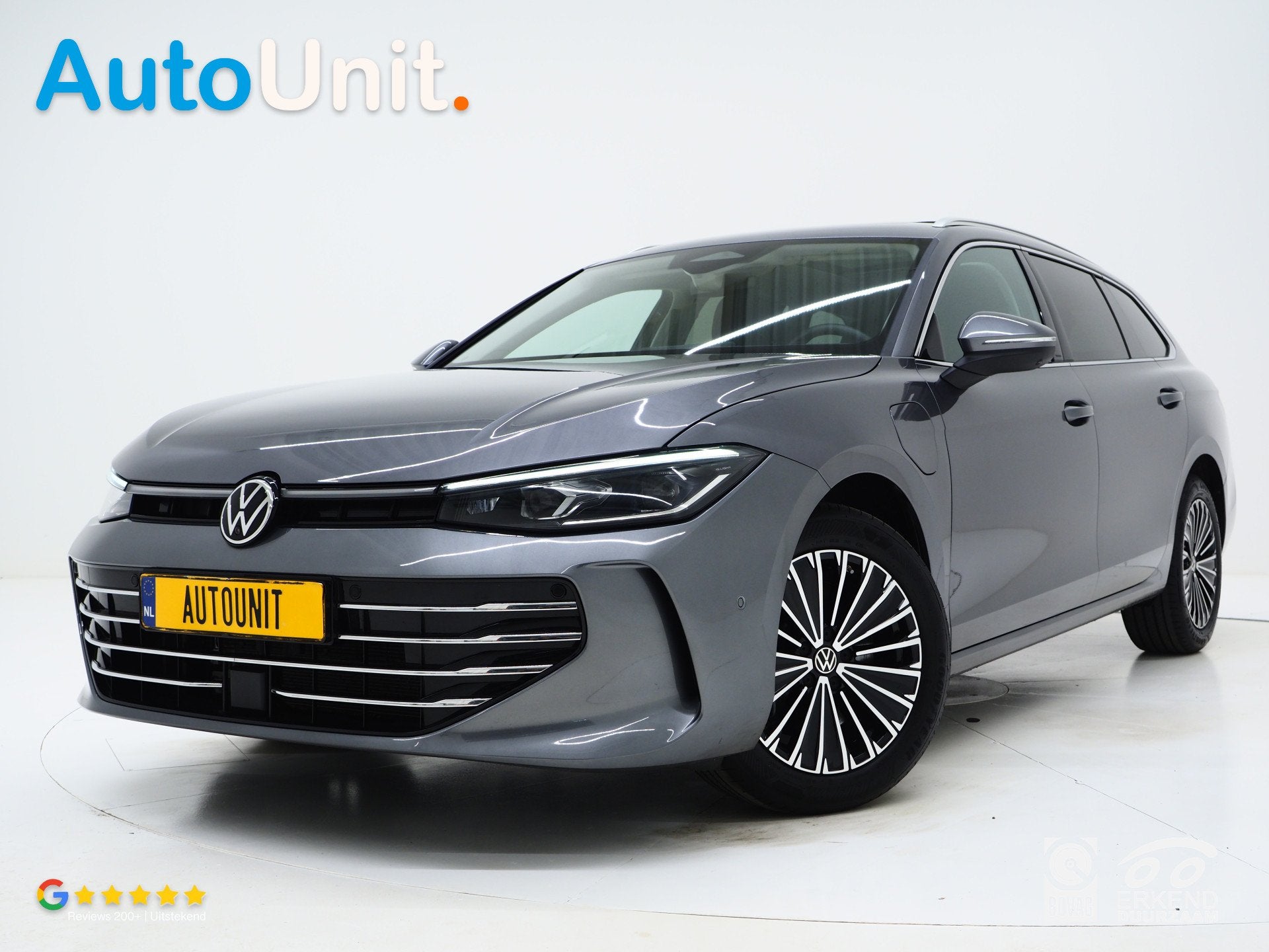 Volkswagen Passat Variant 1.5 eHybrid Elegance | 5Jr Garanti, Auto's, Zwart, 4 cilinders, Zilver of Grijs, Passat