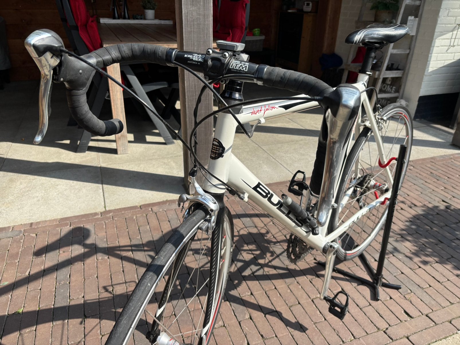 Prachtige Bulls racefiets, Velgrem, Versnellingen, Zo goed als nieuw, 57 tot 61 cm