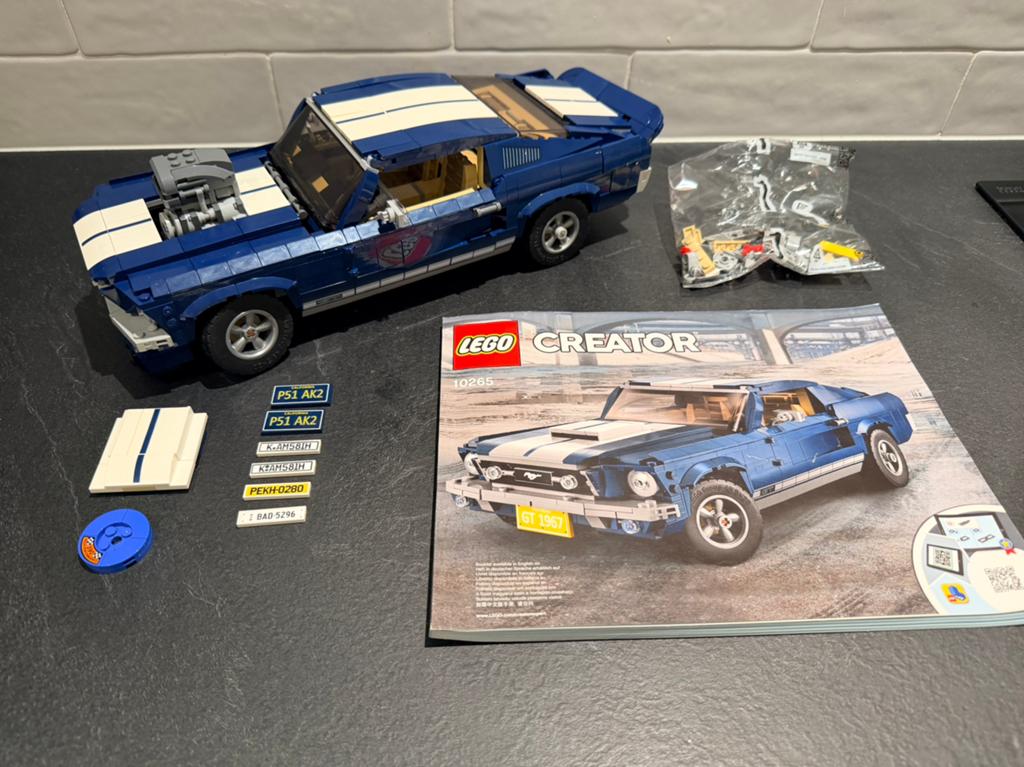 Lego 10265 - Creator: Ford Mustang, Kinderen en Baby's, Speelgoed | Duplo en Lego, Lego, Compleet, Ophalen of Verzenden, Zo goed als nieuw