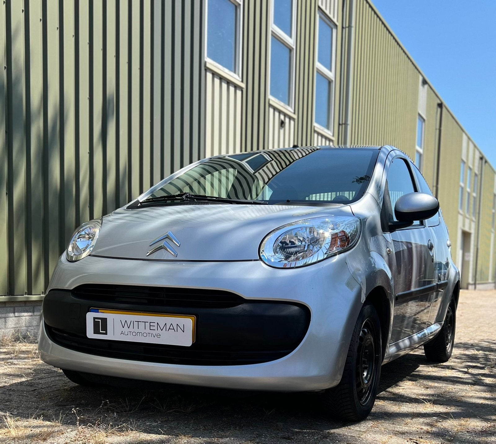 Citroën C1 1.0 5-DRS 2006 Grijs Airco Elekramen CV NWE APK!, Voorwielaandrijving, Stof, 4 stoelen, C1