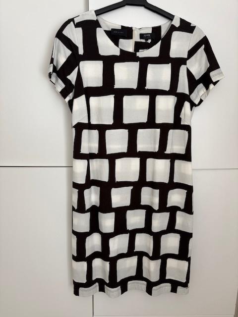 Mark Jurk  zwart wit maat 42, Kleding | Dames, Jurken, Overige kleuren, Maat 42/44 (L), Ophalen of Verzenden, Zo goed als nieuw