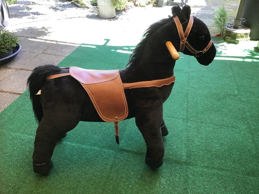 Looppaardje. Zwart, Ophalen, Gebruikt, Jongen of Meisje